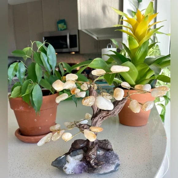 Citrine & Amethyst Tree - Picture 3 of 9